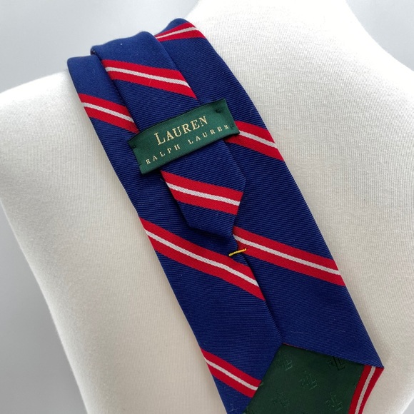 Ralph Lauren 100% Silk Tie - Picture 3 of 4